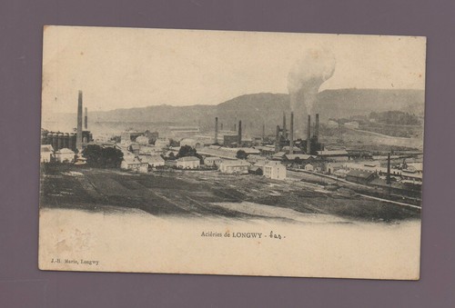 Longwy steelworks - steelworks, (c8208)