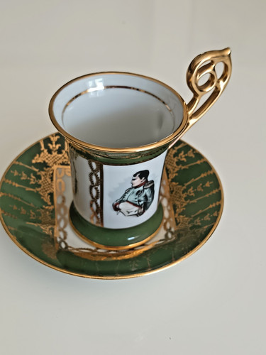 Tasse sous napoléon - et,