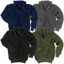 BW Troyer Pull-Over S-5XL Marine Pull Tricot Islandais Chandails