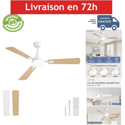 Ventilateur plafond led - ventilateur,