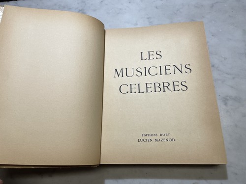Les musiciens célèbres - les,