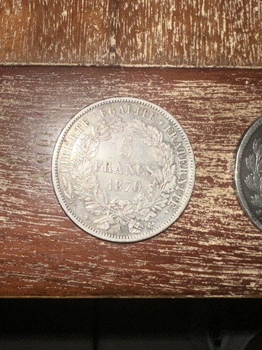 Lot pièce francs argent - pièce,