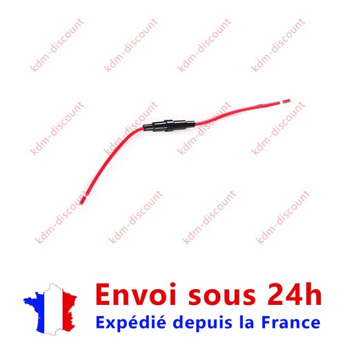Porte fusible tube - tube, 5x20