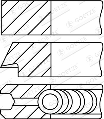 Goetze moteur ensemble - moteur, de