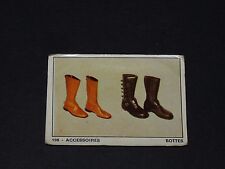 #198 ACCESSORIES MOTORCYCLE BOOTS 2000 PANINI TOWER EDITIONS 1973