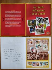 Timbres France Bloc feuillet n°29 Le siècle au fil du timbre Sports 2001