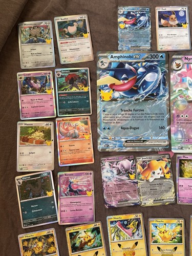 Lot carte pokémon 30e - carte,