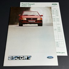 FORD ESCORT / 24p brochure