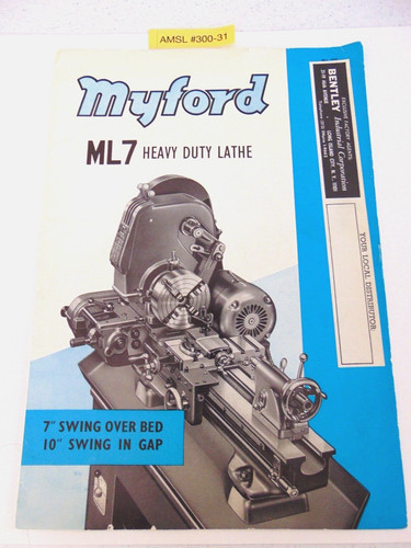 Myford ml7 lathe - ml7,