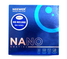 NEEWER 58mm HD ND1000 ND Lens Filter NW-S Series  Nano Coating Water Proof