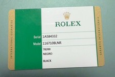 GENUINE ROLEX 116710