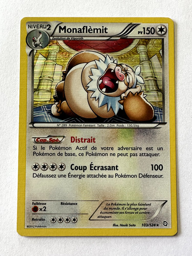 Carte pokemon monaflemit - carte,