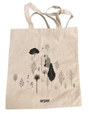 Arper Tote Beige Design Architecture Canvas