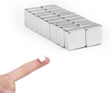 20 Aimants Néodyme 10x10x5mm