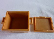 Playmobil light brown chest box