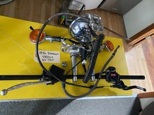 1996 Yamaha Virago 750 XV750 COMPLETE UNIT. Handlebars, ,Switches, Ignition WOW!