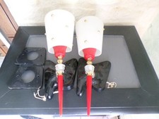 Paire d'appliques murales