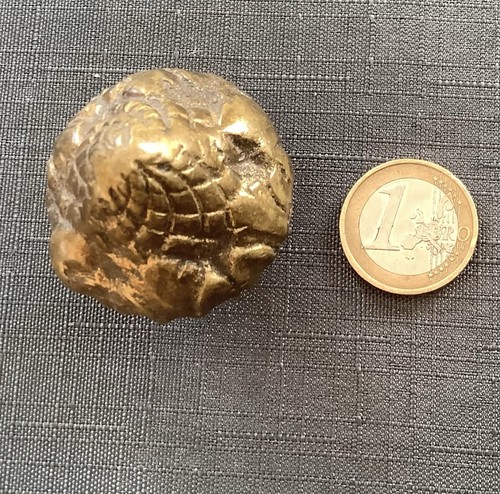 Ancien gros bouton - bouton/poignée, en