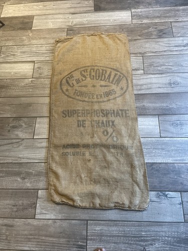 Ancien sac cie saint gobain - cie,