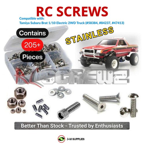 Rcscrewz stainless screw kit - screw,