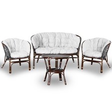 Salon De Jardin Bahama Marron