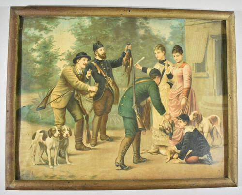 Chromolithographie xixe - xixe,