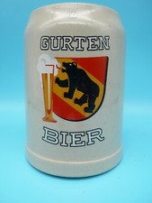 Antique 0.5L Gurten Beer Mug (CH16)
