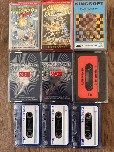 Cassettes c64 commodore - cassettes,
