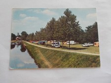 58 CLAMECY NIEVRE CAMPING ON THE EDGE OF THE CANAL OLD CARAVANS