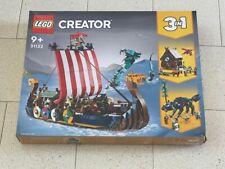LEGO 31132 LE BATEAU VIKING ET LE SERPENT DE MIDGARD CREATOR 3 EN 1 NEUF