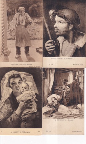 Lot cartes postales - de,