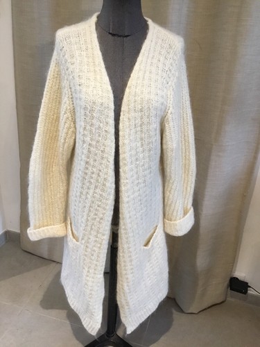 Superbe gilet long mohair - long,