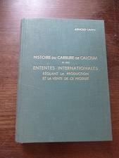 histoire du carbure de calcium