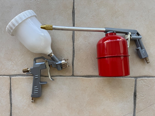 Lot pistolet peinture et - à,