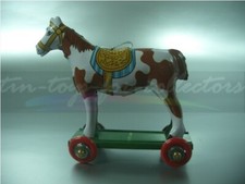 Penny Toy - Décoration D'Arbre de Noël - Cheval Pinto - Lithographié Souvenir