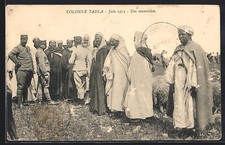 Old postcard column Tadla, June 1013, a submission 1913 