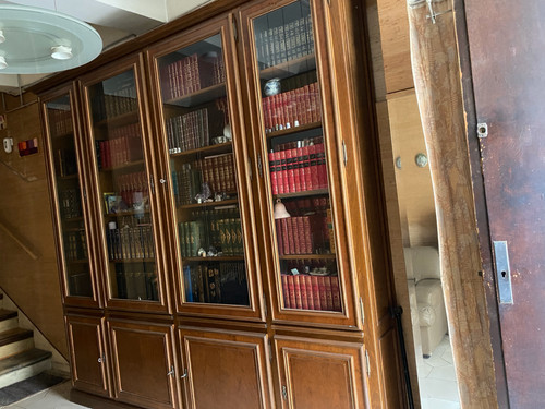 Bibliothèque ancienne meubles - bibliothèque,