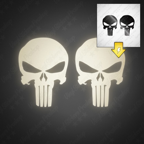 Stickers punisher 5 - 2,