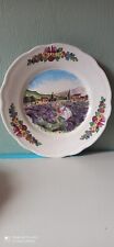  Rare Plat Sarreguemines en porcelaine vaisselle ancienne Lot de 3 Assiette