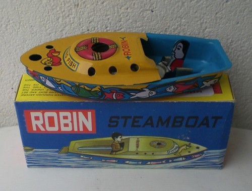 Bateau tôle vapeur - , pop-pop