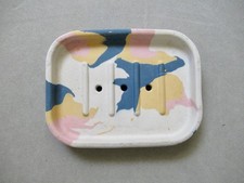 Lush 'Splat' Multicolor Soap Dish~Granby Workshop UK