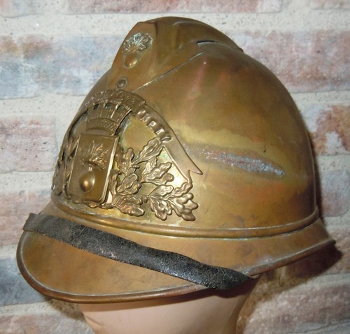 Ancien casque pompiers - ancien,