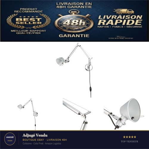 Lampe murale artemide - lampe, tolomeo
