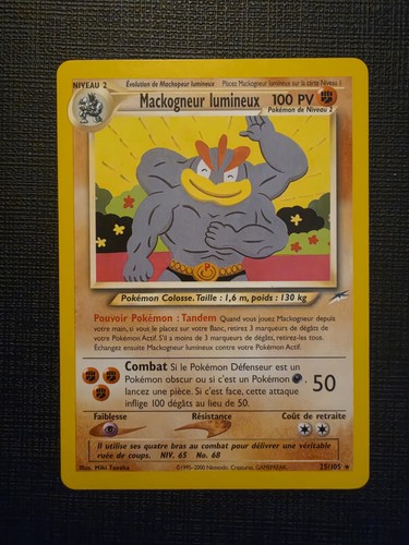 Pokémon carte mackogneur - pokémon,