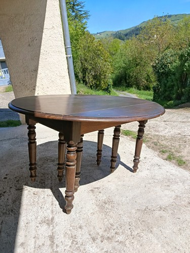 Table ovale extensible bois - ovale, en