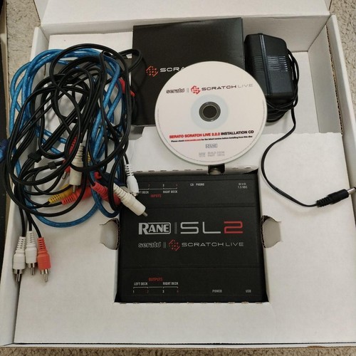 Rane sl2 serato scratch - sl2, live