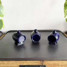 Mini Ceramic Barrel | Blue Barrel Decoration | Wine