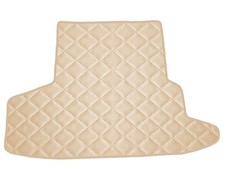 Matelassé Cuir artificiel BEIGE Tapis coffre pour Opel Insignia B Grand Sport be
