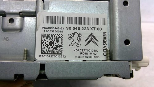 Autoradio citroen picasso - c4, 1
