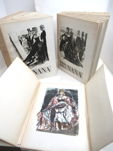 Emile zola nana - emile, 1946illustré